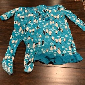 Matching PJs set; 4T and 18 months